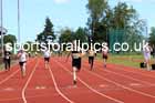 Mens 100 metres, 2024 NE Masters Track and Field Champs., Monkton Stadium, Jarrow.  Photo: David T. Hewitson/Sports for All Pics